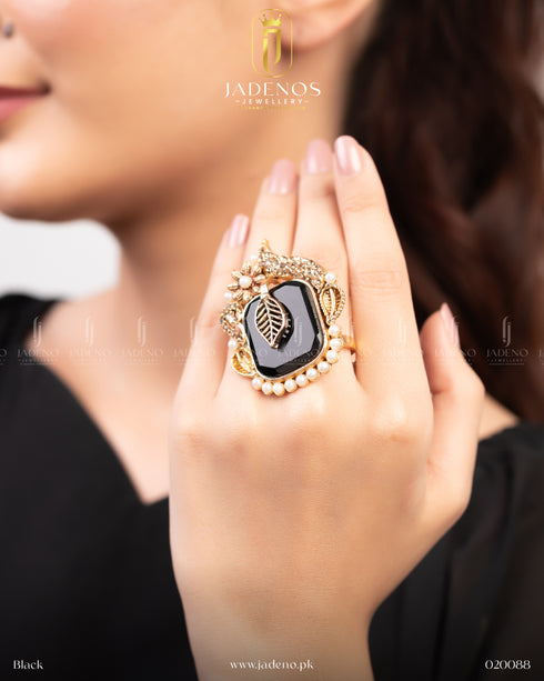 The Chandrika Adjustable Ring